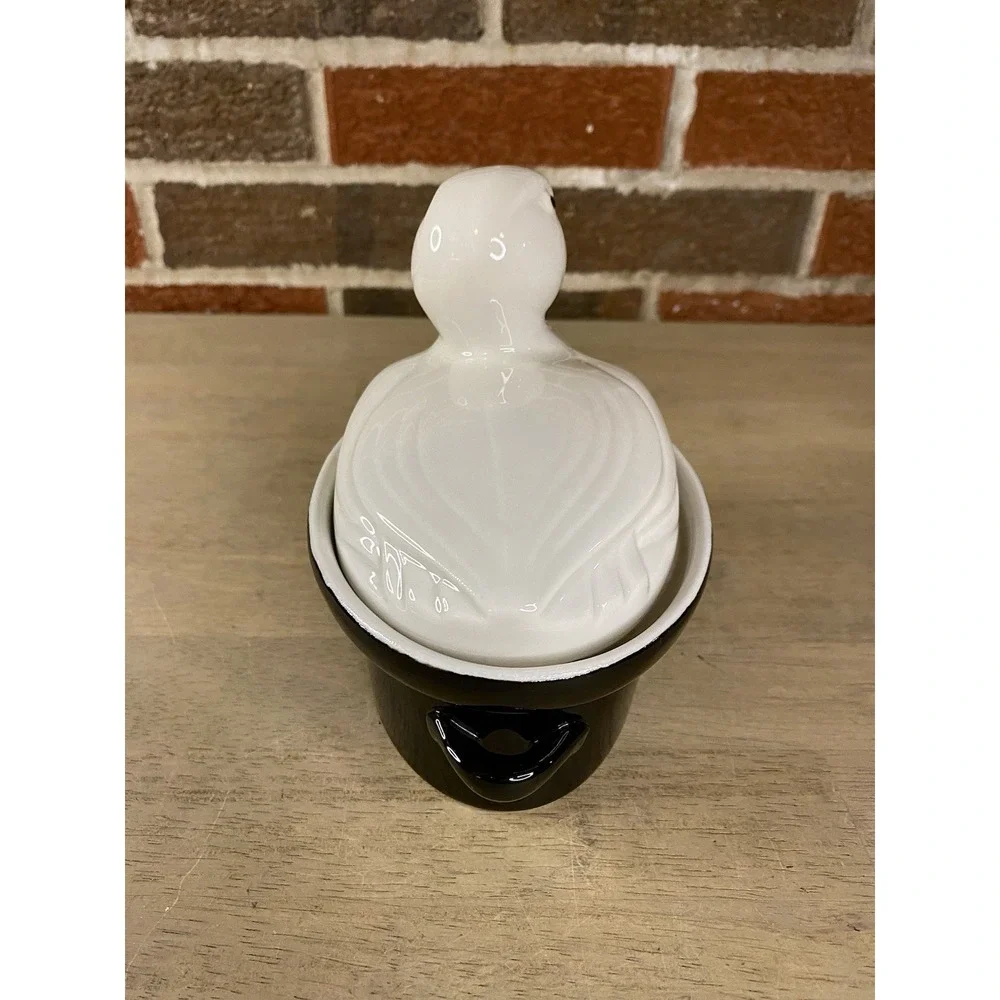 Hall Carbone Small Oval Duck Covered Casserole Baking Roasting Serving Dish 6